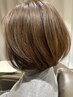  【40代　50代オススメ】炭酸泉カット+髪質改善カラー+極上ヘアケアコース