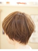 大人可愛いショートボブ