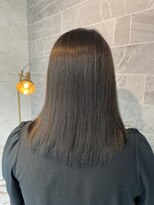 ジル アンク(Jill ankh)&nbsp;《Jill ankh姫路駅前》縮毛矯正×オリーブグレー　艶髪