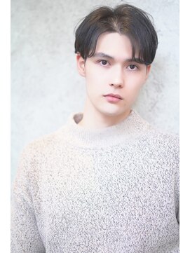 ジョエミバイアンアミ(joemi by Un ami) (joemi 新宿)センターパート 前下がりセンターパート 近江