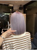 #黒髪#ボブルフ#ネビージュ#小顔#ワンレン