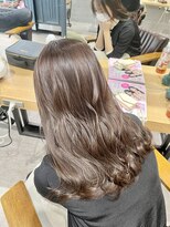 エイトタマプラ たまプラーザ店(EIGHT tamapla)&nbsp;【EIGHT渡辺】韓国風×シフォンベージュ【たまプラ】