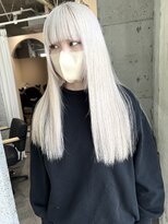 ラニヘアサロン(lani hair salon) 【天神/大名】ホワイトブロンド【ハイトーン】