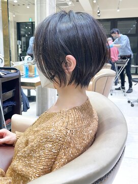 グランド(GRAND) ショートボブ髪型30代40代50代前髪あり前髪無し面長丸顔【西村m