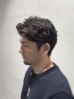 ガオプロデュースバイレボ(gao produced by revo) 【曽我尾真生】短髪アップバング/ツーブロック/ビジネスパーマ