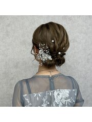 【doorwhite 新松戸】結婚式お呼ばれヘアアレンジ