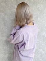 トリエ 川越(torie)&nbsp;ミルクティーベージュブリーチカラーシルバーベージュ髪質改善