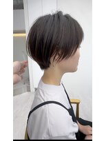 ビューナゴヤ 名駅(VIEW NAGOYA)&nbsp;魅力倍増カールシアーカラーショートヘアダークアッシュ