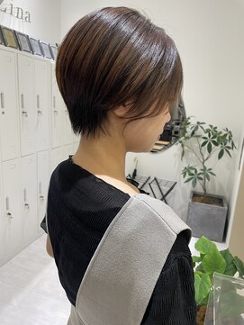 ジーナ 福岡天神(Zina) ＊福岡天神でショートはお任せ♪＊zina福岡天神　ショート　ボブ