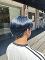 アグ ヘアー ソヨン梅田店(Agu hair soyon) 濃いめの赤から初めてのブリーチ1回でしっかりイメチェン