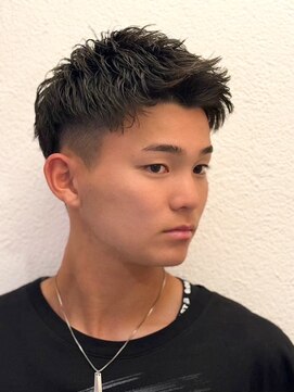 プレミアムバーバー 銀座店(PREMIUM BARBER produce by HIRO GINZA) 爽やかアップバンク