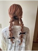 大人可愛いツインセット