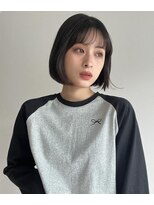 ナループロア ルームー(Nalu pu loa ROOMOO)&nbsp;ゆるまきタッセルカット/タッセルカット/タンバルモリ/韓国ボブ