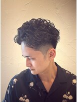 バランス ヘアーデザイン(BALANCE hair design) ナチュラルフェード×ラフパーマ