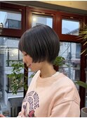 ブルージュカラーブルーシルバーハイトーンショートネイビー青髪