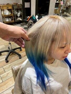 アールイーバイインク 渋谷(Re. by INK.) ウルフカット/レイヤーカット/ブリーチ/髪質改善[渋谷/原宿]