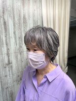 フレーム へアアンドトリートメント 天王寺北口店(FRAME)&nbsp;ザクザクウルフショート