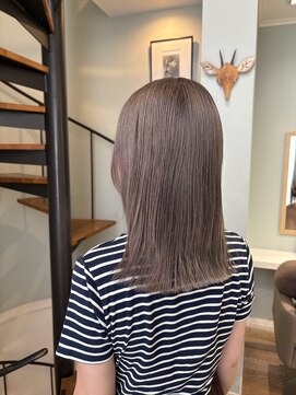 アトリエドゥーディマンシュ atelier doux dimanche 透けベージュ