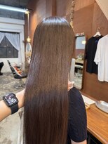 チャプター 問屋町(chapter)&nbsp;ブリーチなし赤味なしブラウン髪質改善バイカルテトリートメント