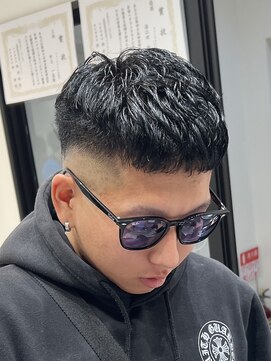 ルースト 京都駅前店(ROOST) クロップ/MEN’SHAIR/波巻ツイストスパイラル/眉毛/京都駅