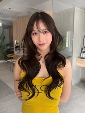 ミンクス 原宿店(MINX) 小顔ヘア髪質改善グレージュブルージュツヤ髪スタイル
