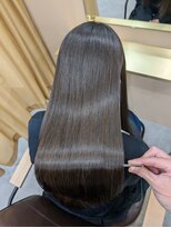 ムード(mood) premium髪質改善/縮毛矯正/美髪矯正/ダークグレー