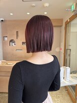 ユッカ 梅田(YUCCA) 【YUCCA】大人可愛い10代20代30代ボブ/切りっぱなし