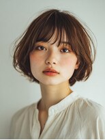 ロディーナ 大口 新子安(rodina)&nbsp;イメチェン/ピンクベージュ/アンブレラカラー/前髪/大口子安白楽