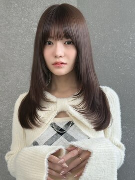 ロンド ルージュ 銀座店(Lond rouge) レイヤーカット×巻ける縮毛矯正
