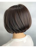 春から始める脱白髪染めハイライトカラー