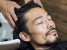 【男性用】炭酸COOLシャンプー炭酸泡ロングヘッドスパ(15分)カット ￥9350