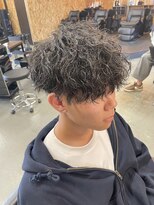 アディクト オム(ADDICT HOMME) 波巻きパーマ
