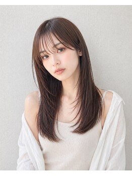 ベル(VELU)の写真/顔周りのレイヤーカットで、長さを変えずに印象を変えませんか？