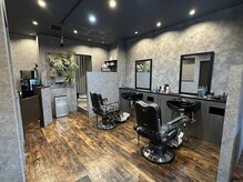 バーバーズ グリーン 川口(Barber's Green)の雰囲気(現在完全マンツーマンですのでお気軽にお立ち寄りください)