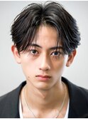 フェザーパーマニュアンスパーマリクルートツーブロック