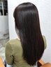 【学割高校生以下限定☆】カット+低温縮毛矯正+水トリートメント　￥9900