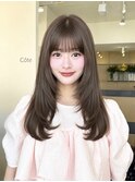 Coteレイヤーカット/ミディアムレイヤー/マロンベージュ