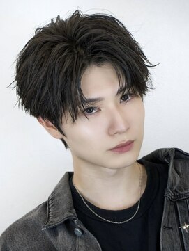 エイド 本店(aid) 無造作ショート毛流れセンターパートフェザーショート