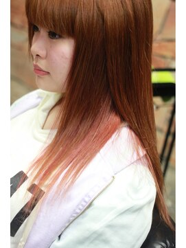 オーバーキャプテンネイキッド(OVER CAPTAIN NAKED) カラーやり放題メニュー♪カーネーションピンク×ピンクブラウン