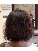 お手入れ簡単ミディアムパーマ♪