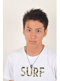 正統派外国人風ショートスタイル