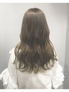 レイドバック(LAID BACK) 【LAIDBACK 代官山】アッシュグレーカラーの韓国ヘアスタイル