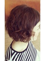 ヘアーメイク グロー(hair make grow) カーリーボブ