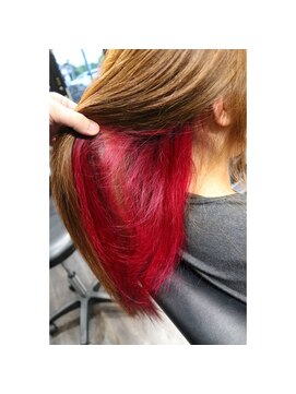 フェイスヘアーデザイン(Faith Hair Design) インナーピンク