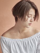 ミンクス ギンザ セントラル(MINX ginza central) 2018秋冬人気のシアーベージュ #モード#3Dカラー#ミニマムボブ