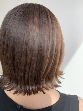 美容室 アイディー i-dee 顎ラインボブ