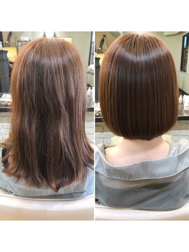 ヒート バイ アンカットラウンジ 渋谷(HEAT by UNCUT&LOUNGE) お客様スタイル オイル縮毛矯正【HEAT by UNCUT&LOUNGE】