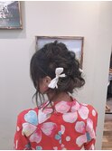 お祭り・お祝いにピッタリ！ヘアアレンジ