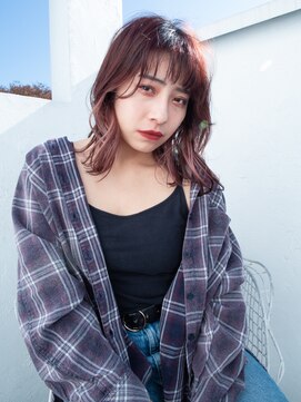 ヘアー アークス 上大岡店(hair ARKS) イヤリングカラーミディARKS上大岡