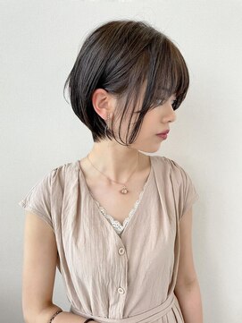 トータルビューティーハウス フラップ ミチ 野田店(total beauty house flap MICHI) 【flap MICHI島田和也】耳かけ小顔ショートボブ